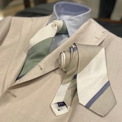 BEAMS F（ビームスF）Seaward & Stearn / ストライプ ネクタイ