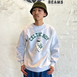 BEAMS（ビームス）fLAnsisCA / Print Crewneck Sweat 23AW（トップス 