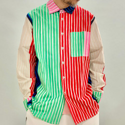 fennica fennica / Jokapoika Multi Tasaraita shirt fennica fennica / Jokapoika Multi Tasaraita shirt
