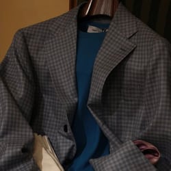 Custom Tailor BEAMS ロロピアーナ チェック ジャケット