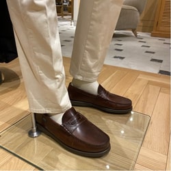 BEAMS F（ビームスF）Paraboot / CORAUX ビーフロール ローファー