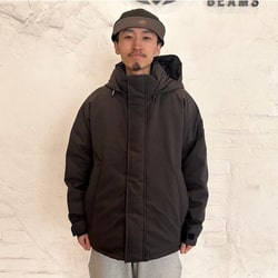 BEAMS（ビームス）DANTON × BEAMS / 別注 Down Army Hooded Jacket