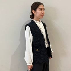 B:MING by BEAMS（ビーミング by ビームス）ツイード ジレ（S～M