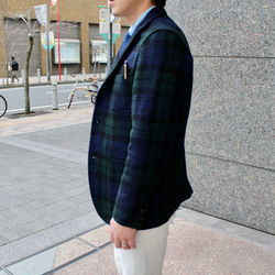 BEAMS PLUS（ビームス プラス）BEAMS PLUS / 3B Jacket Harris Tweed