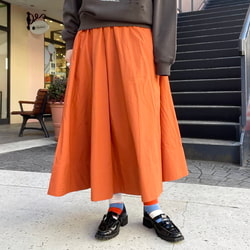 BEAMS HEART（ビームス ハート）ステッチワーク フレアスカート