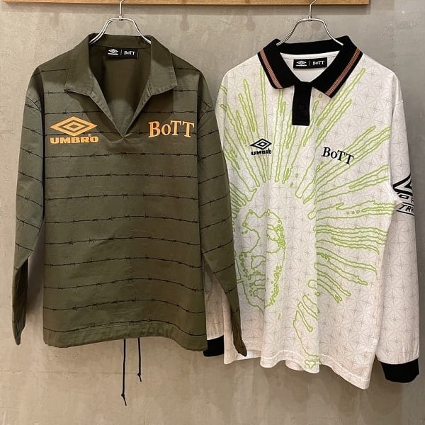 Umbro BOTT BEAMS 長袖ポロシャツ ビームス ストリート 梅田（811247