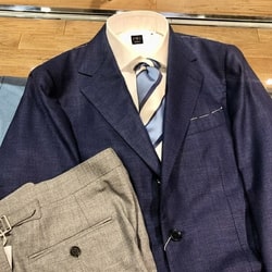 BEAMS F（ビームスF）LORO PIANA FABRIC ミックスファブリック