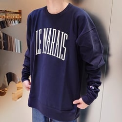 BEAMS（ビームス） Champion × BEAMS / 別注 シティ ロングスリーブ T