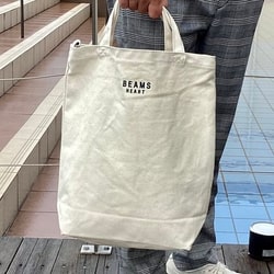 BEAMS HEART（ビームス ハート）キャンバス 2WAY トートバッグ（A4サイズ収納可能）（バッグ トートバッグ）通販｜BEAMS