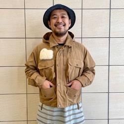 BEAMS F（ビームスF）WOOLRICH / ポリエステルコットン フィッシング