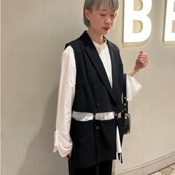 Ray BEAMS(レイ ビームス)RBS / ベルテッド 2way ジレ Ray BEAMS(レイ ビームス)RBS / ベルテッド 2way ジレ