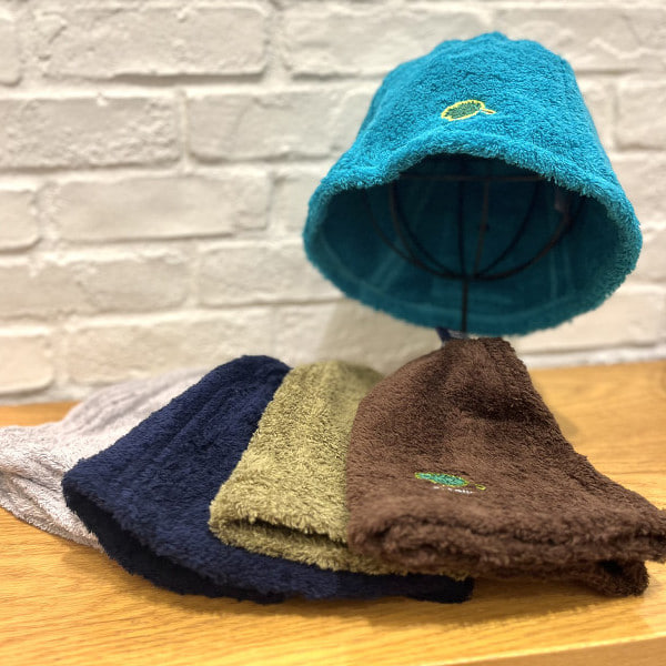 今治サウナハット ストリートファイターコラボ 紺 ネイビー