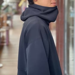 BEAMS（ビームス）レイズド ハーフジップ フーディ（トップス