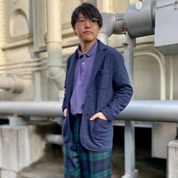 BEAMS HEART（ビームス ハート）メランジ ニットジャケット 24SS