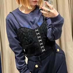 BEAMS COUTURE（ビームス クチュール）ケーブルコルセット （トップス  