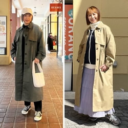 BEAMS HEART BEAMS HEART Time Sale] Over-Yoke Big Coat (Coat