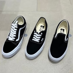 BEAMS（ビームス）VANS / SLIP-ON REISSUE 98 LX BLACK / WHITE