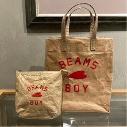 BEAMS BOY（ビームス ボーイ）BEAMS BOY / BBロゴ ショップバッグ