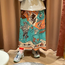 BEAMS BOY (BEAMS BOY) BINDU / Special order map skirt 24SS (skirt  