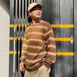 BEAMS T（ビームスT）BoTT / Gradation Cotton Sweater（トップス 