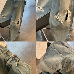 BEAMS（ビームス）FUTURE ARCHIVE / BUGGY CRUSH DENIM PANTS