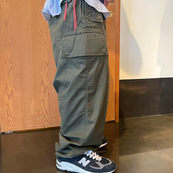 BEAMS JAPAN BEAMS JAPAN Cotton Ripstop Cargo Pocket Pants