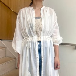 Demi-Luxe BEAMS（デミルクス ビームス）KHADI タッセル シャツ