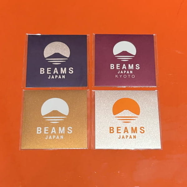 オファー beams ステッカー