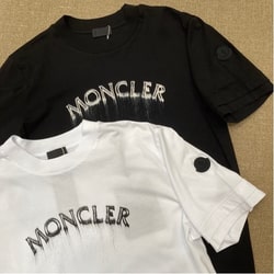 BEAMS F（ビームスF）MONCLER / サンド ロゴ クルーネック T