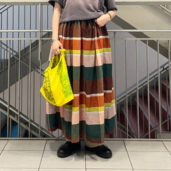 BEAMS BOY（ビームス ボーイ）orSlow / Gather Skirt（スカート マキシ