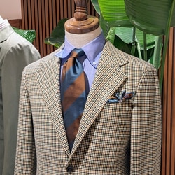 BEAMS F（ビームスF）Fermo Fossati ストライプ ネクタイ