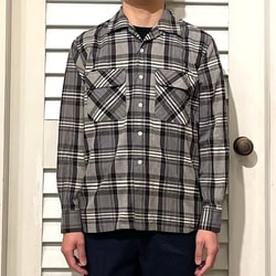 BEAMS PLUS（ビームス プラス）Open Collar Madras（シャツ