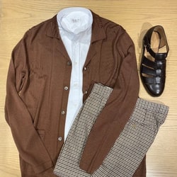 ウール混ミラノリブニットジャケット （テーラードジャケット