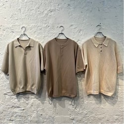 BEAMS T（ビームスT）crepuscule × BEAMS T / Crewneck Button Short  Sleeve（Tシャツ・カットソー その他Tシャツ・カットソー）通販｜BEAMS