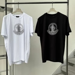 BEAMS F（ビームスF）MONCLER / サンド ロゴ クルーネック T