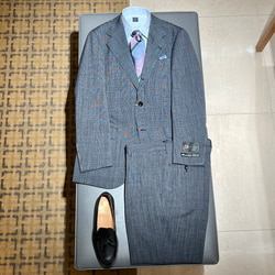BEAMS F(ビームスF)Savile Clifford ピンチェック スーツ BEAMS F(ビームスF)Savile Clifford ピンチェック スーツ