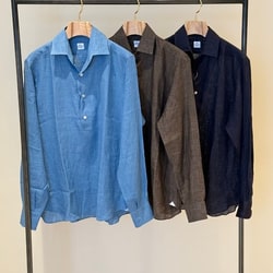BEAMS F(ビームスF)【別注】Maria Santangelo / POLOJP リネン BEAMS F(ビームスF)【別注】Maria Santangelo / POLOJP リネン