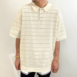 BEAMS T（ビームスT）crepuscule × BEAMS T / Knit Polo（シャツ・ブラウス ポロシャツ）通販｜BEAMS