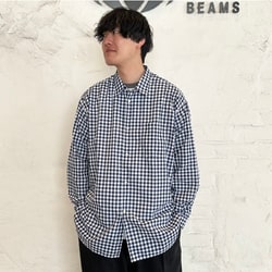 BEAMS（ビームス）テック ミニレギュラーカラー シャツ（シャツ