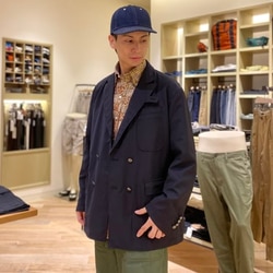 BEAMS PLUS（ビームス プラス）【別注】ENGINEERED GARMENTS / MID FIELD DOUBLE BRESTED BLAZER  TROPICAL WOOL（ジャケット カジュアルジャケット）通販｜BEAMS