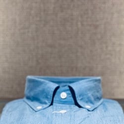 BEAMS F（ビームスF）シャンブレー ボタンダウンシャツ（シャツ