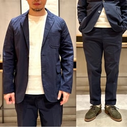 BEAMS PLUS（ビームス プラス）3B Shirt Jacket COOLMAX(R) Seersucker（ジャケット  カジュアルジャケット）通販｜BEAMS