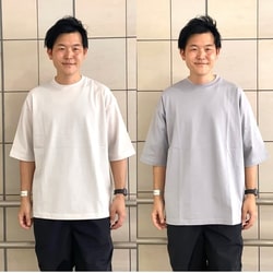 BEAMS (BEAMS)【限時特賣】寬鬆絲光T卹(T卹、裁剪縫製T卹)特賣