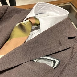 BEAMS F(ビームスF)【別注】Drake's / リネン ソリッド BEAMS F(ビームスF)【別注】Drake's / リネン ソリッド