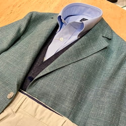 BEAMS F（ビームスF）【別注】BARBA / ミックスファブリック