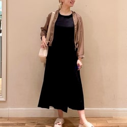 美品】ビームスハート ノースリーブひざ丈ワンピース ウエスト