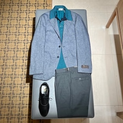 BEAMS F（ビームスF）GTA / HERRICK コットンツイル サイド