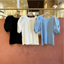 BEAMS BOY（ビームス ボーイ）7ゲージ フリル ポロ カーディガン