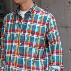 BEAMS PLUS（ビームス プラス）B.D. Madras（シャツ・ブラウス