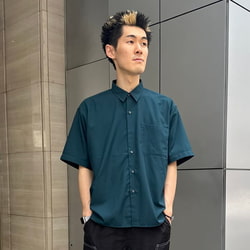 BEAMS（ビームス）ソリッド ルーズフィット オープンカラー